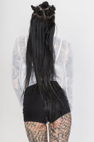 Tripp NYC Fishnet Long Sleeve (White)