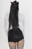 Tripp NYC Fishnet Long Sleeve (White)