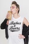 Social Decay Babes and Beers Tee (White)