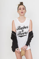 Social Decay Babes and Beers Tee (White)