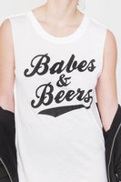Social Decay Babes and Beers Tee (White)