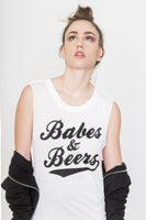 Social Decay Babes and Beers Tee (White)