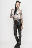 Tripp NYC High Waist Vinyl Pants