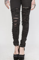 Tripp NYC Tear It Up Fishnet Jeans