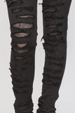 Tripp NYC Tear It Up Fishnet Jeans