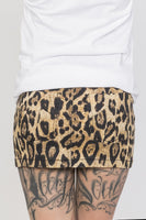 Tripp NYC Leopard Mini Skirt