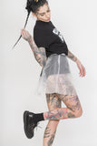 Tripp NYC Frosted Plasmatic Skirt