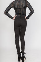 Tripp NYC D-Ring Lace Up Pants