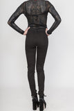 Tripp NYC D-Ring Lace Up Pants